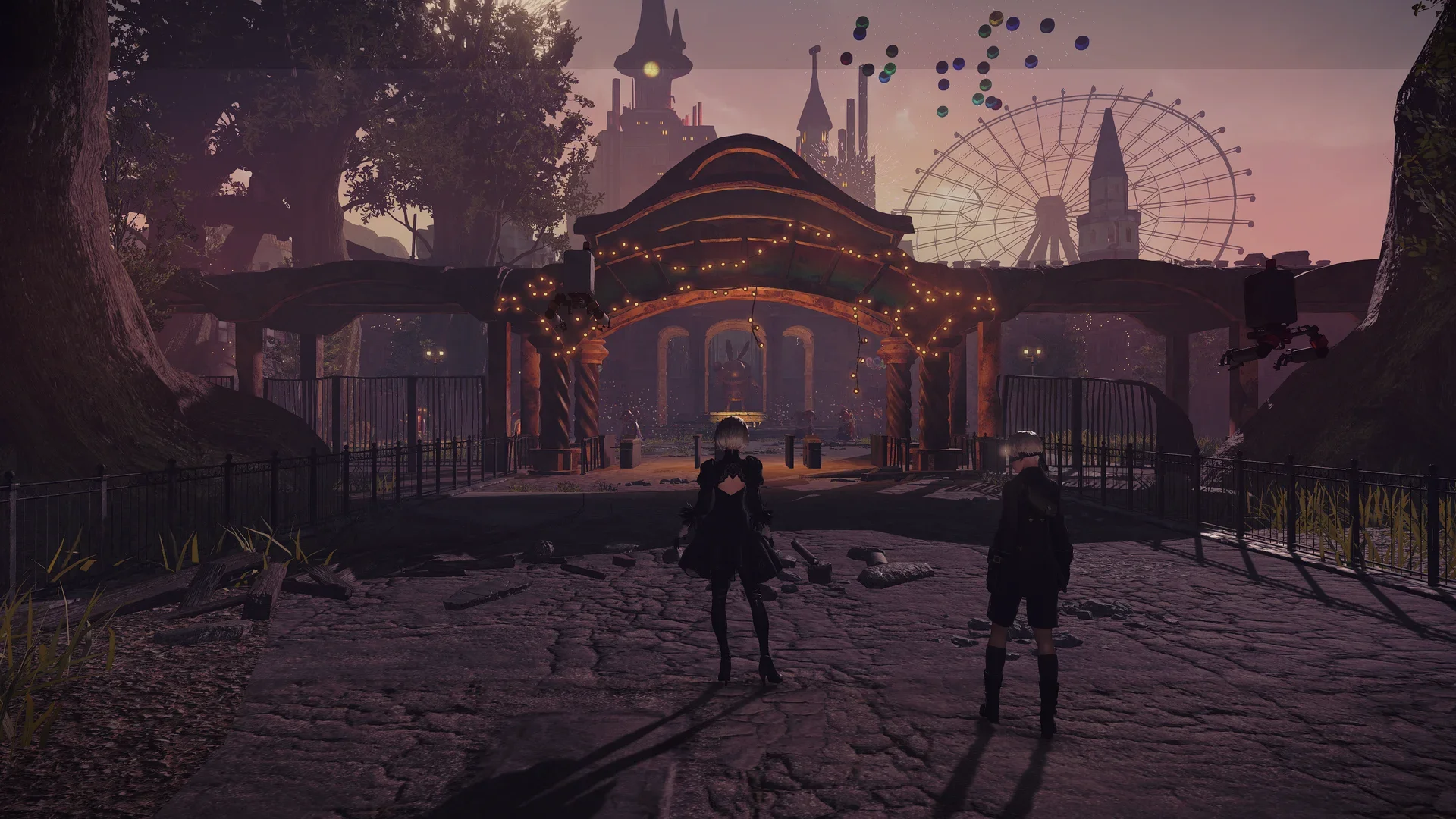 游乐园关卡截图