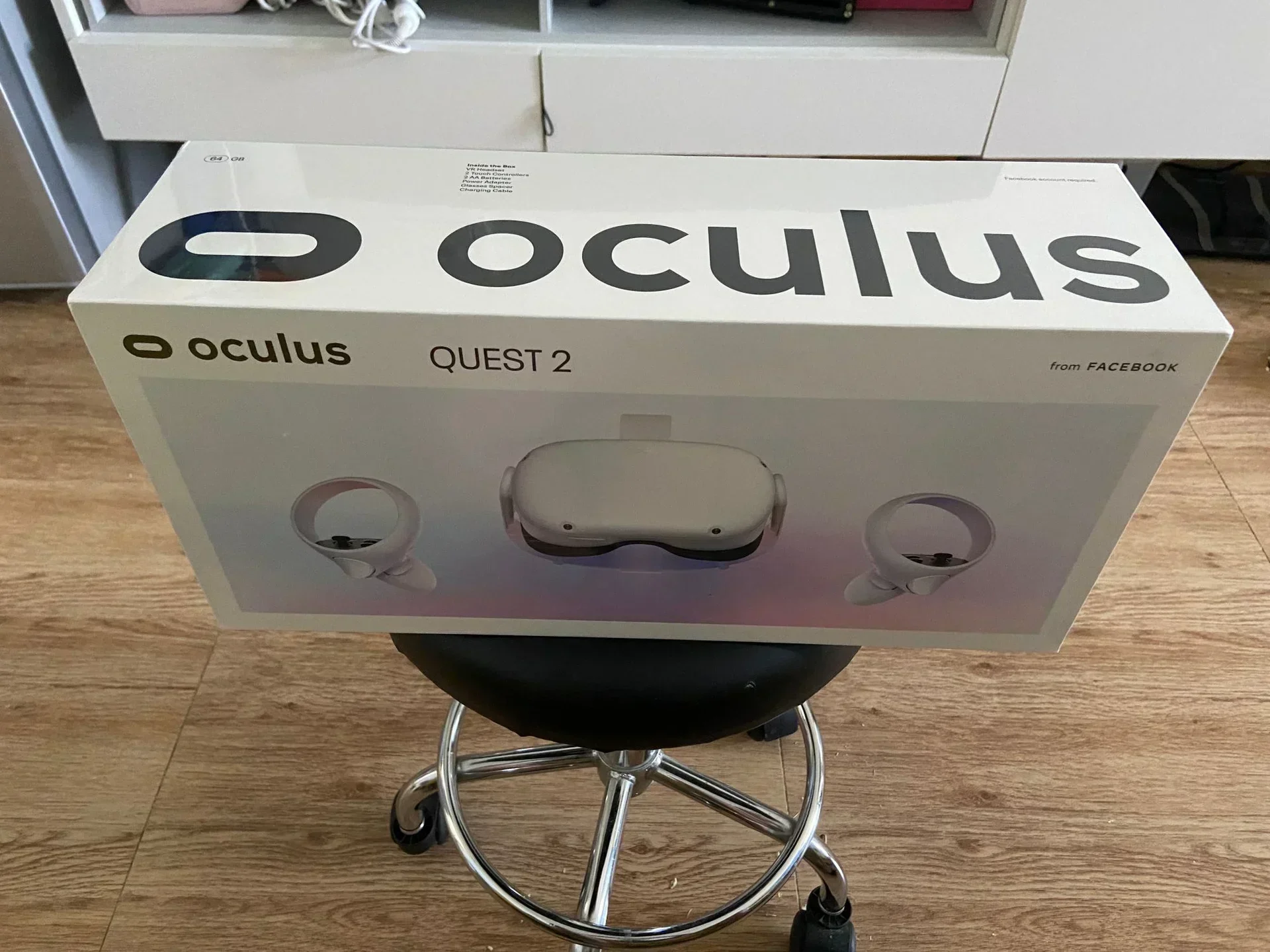 2021 年 6 月 4 日下单的 Oculus Quest 2