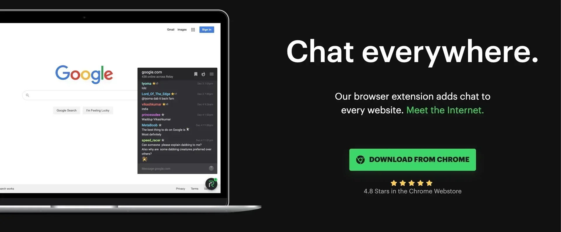 RelayChat 插件界面