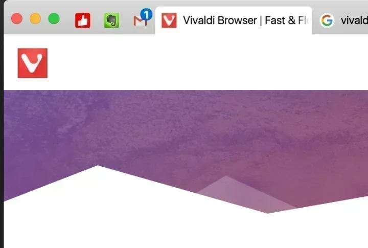 Vivaldi 浏览器的通知角标功能