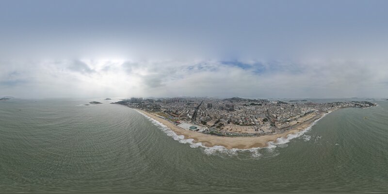 东山岛回龙湾全景图