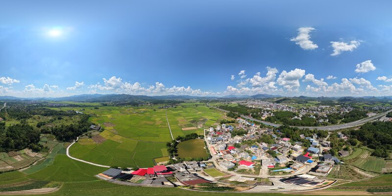 阳明山南部的湖南宁远县